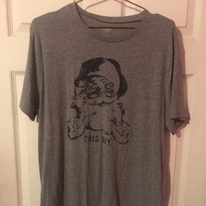 Old Navy Gray Santa “This Guy” T-Shirt Mens Large L